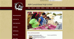 Desktop Screenshot of amchs.csisd.org