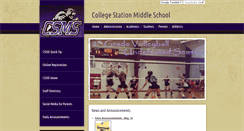 Desktop Screenshot of csms.csisd.org