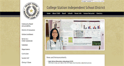 Desktop Screenshot of csisd.org